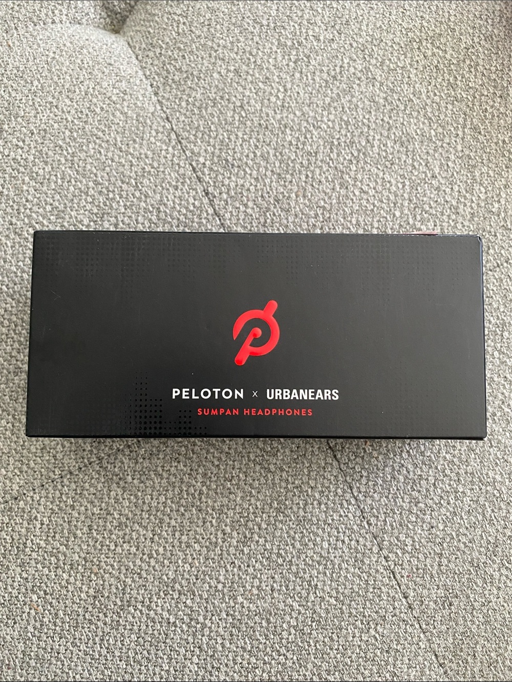 Peloton x Urbanears Sumpan Headphones - Black with Red Logo BNIB